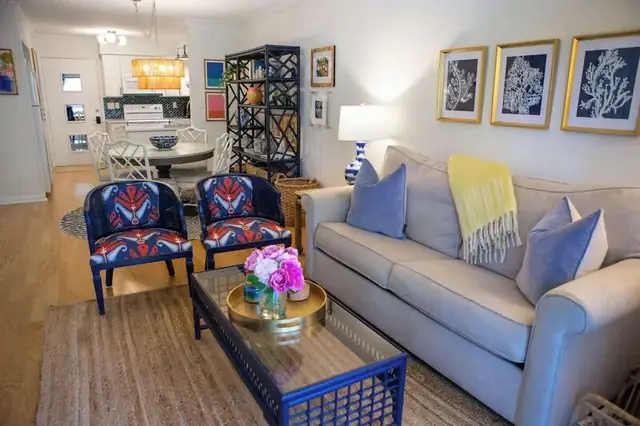 Living room at Fiddler’s Cove 14K